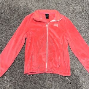 Fuzzy North Face Jacket